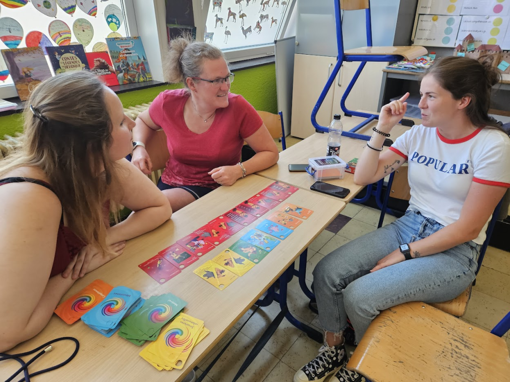 Team building pédagogique avec les instits primaires de SainteUrsule
