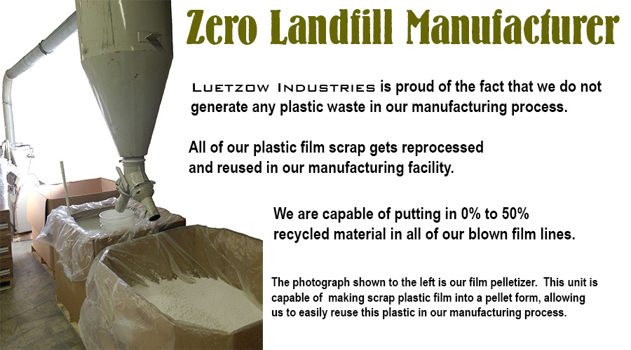 Luetzow Industries LLP Zero Landfill Manufacturer