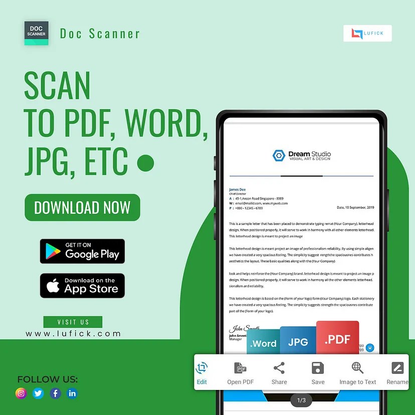 Document Scanner App By Lufick Lufick