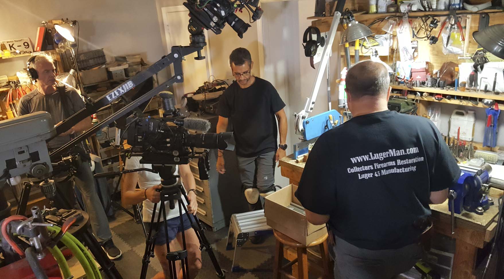 History in the Making TV Series Production LugerMan