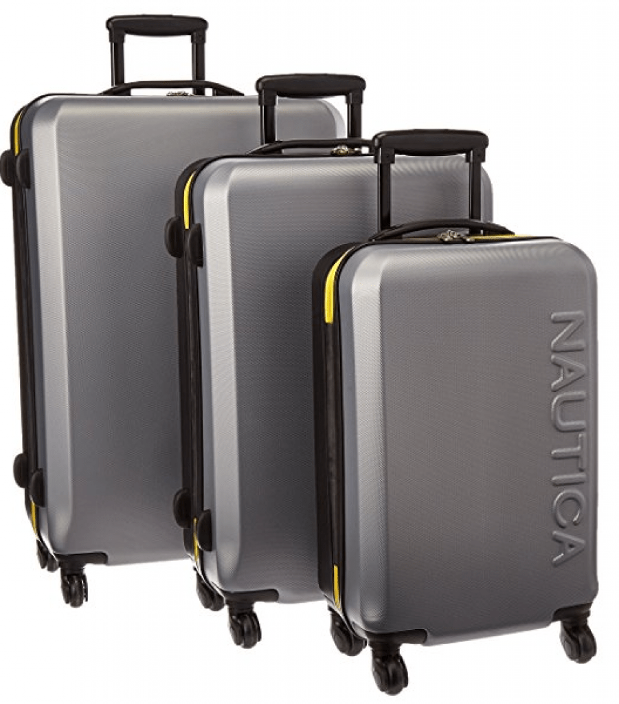Nautica Luggage Ahoy 3 Piece Hardside Spinner Set Review 2020 Luggage