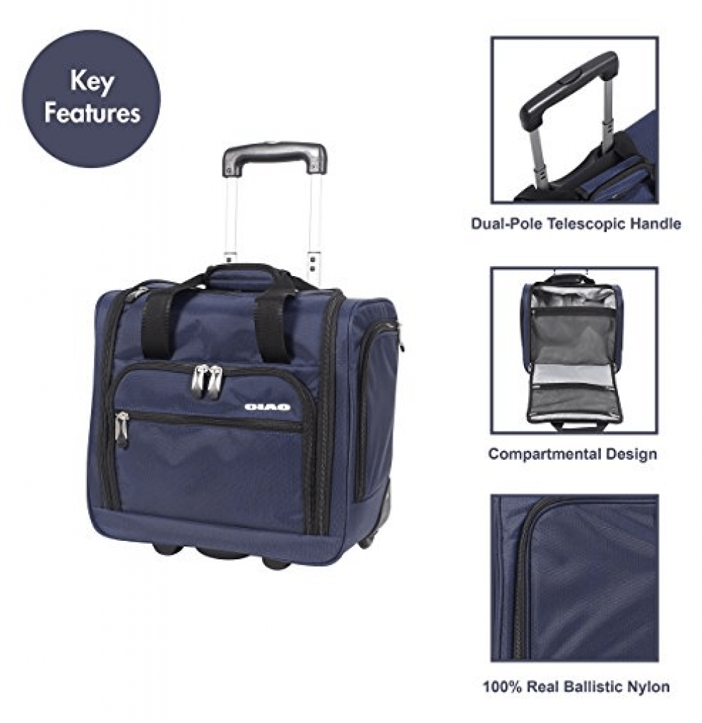 Ciao Luggage Carry On Suitcase Under the Seat Bag Review 2020 Luggage Spots