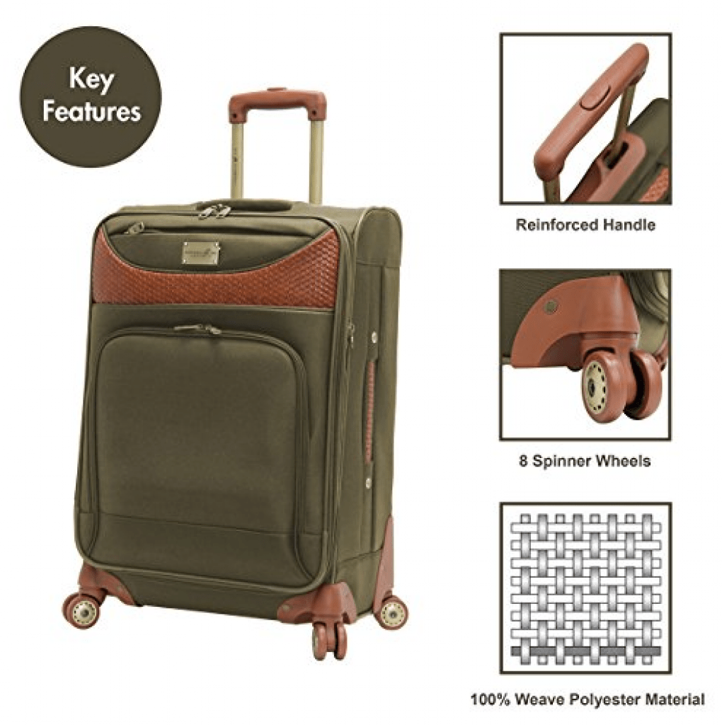 Caribbean Joe Luggage Castaway 4Piece Spinner Suitcase Set Review 2020