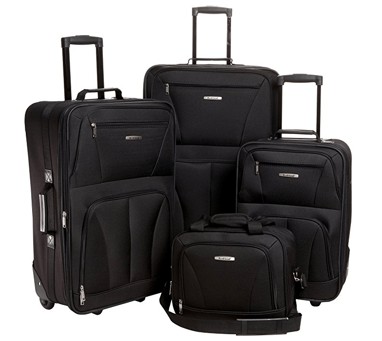 Rockland Luggage Skate Wheels 4 Piece Luggage Set Review 2020 Luggage