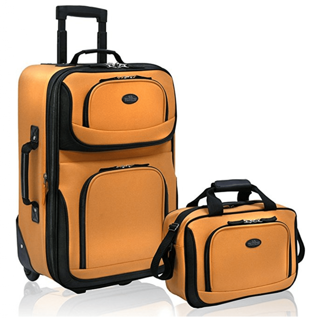 US Traveler Rio Two Piece Expandable Carryon Luggage Set Reviews 2020