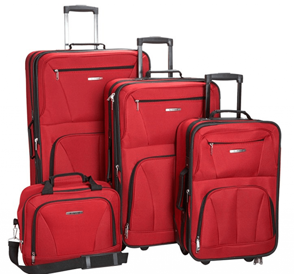 Rockland Luggage Skate Wheels 4 Piece Luggage Set Review 2020 Luggage