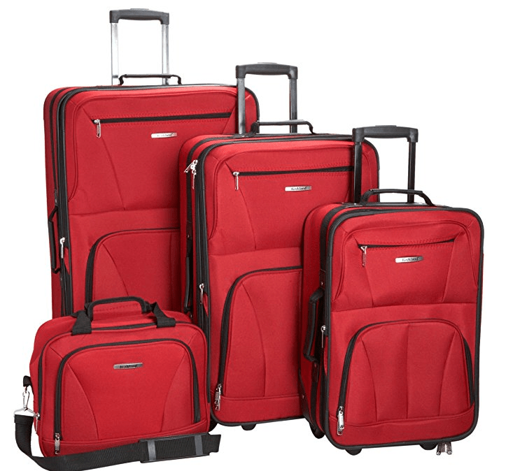 Rockland Luggage Skate Wheels 4 Piece Luggage Set Review 2020 Luggage