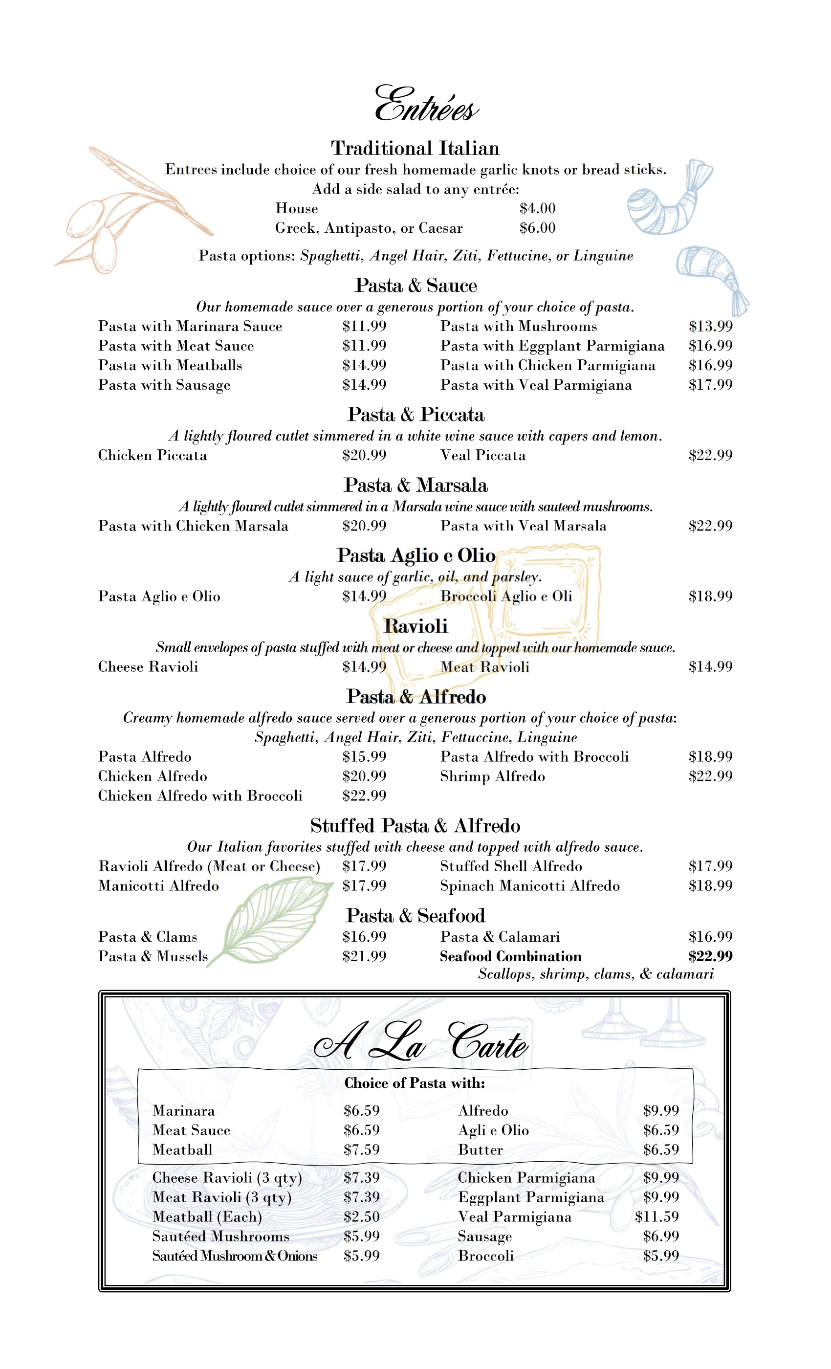 Luigi's Italian Restaurant Eustis, Florida