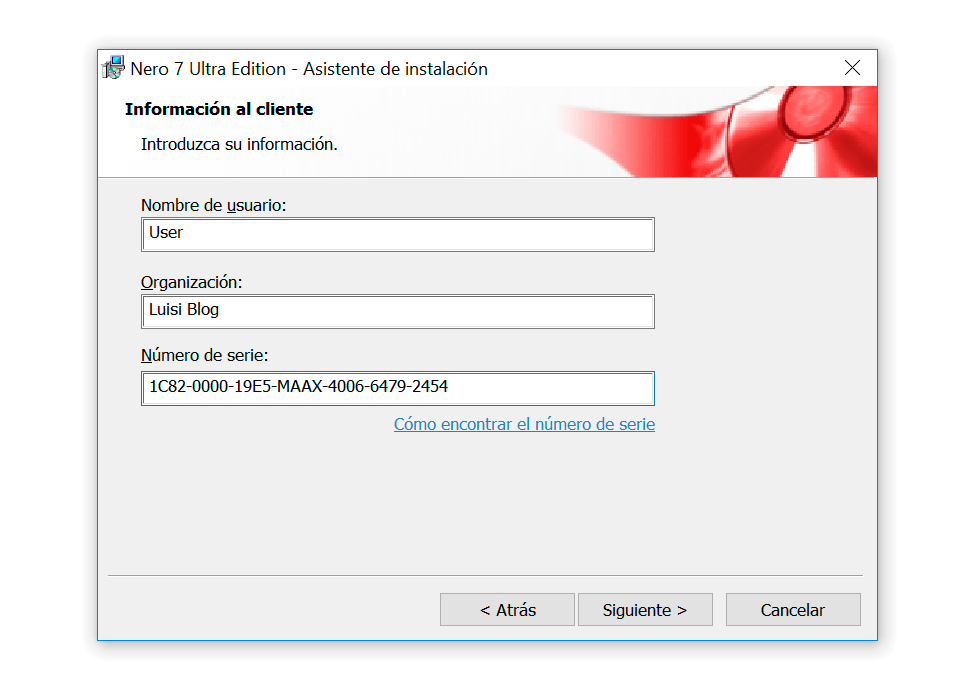 Nero 7 • Descarga, Actualización y SERIAL Blog de Informática Luisi