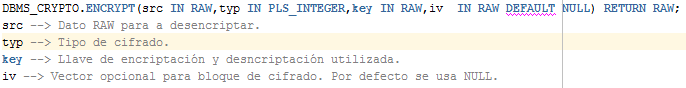 DBMS_CRYPTO Hashing y capacidades de cifrado(Parte 2 Demostración