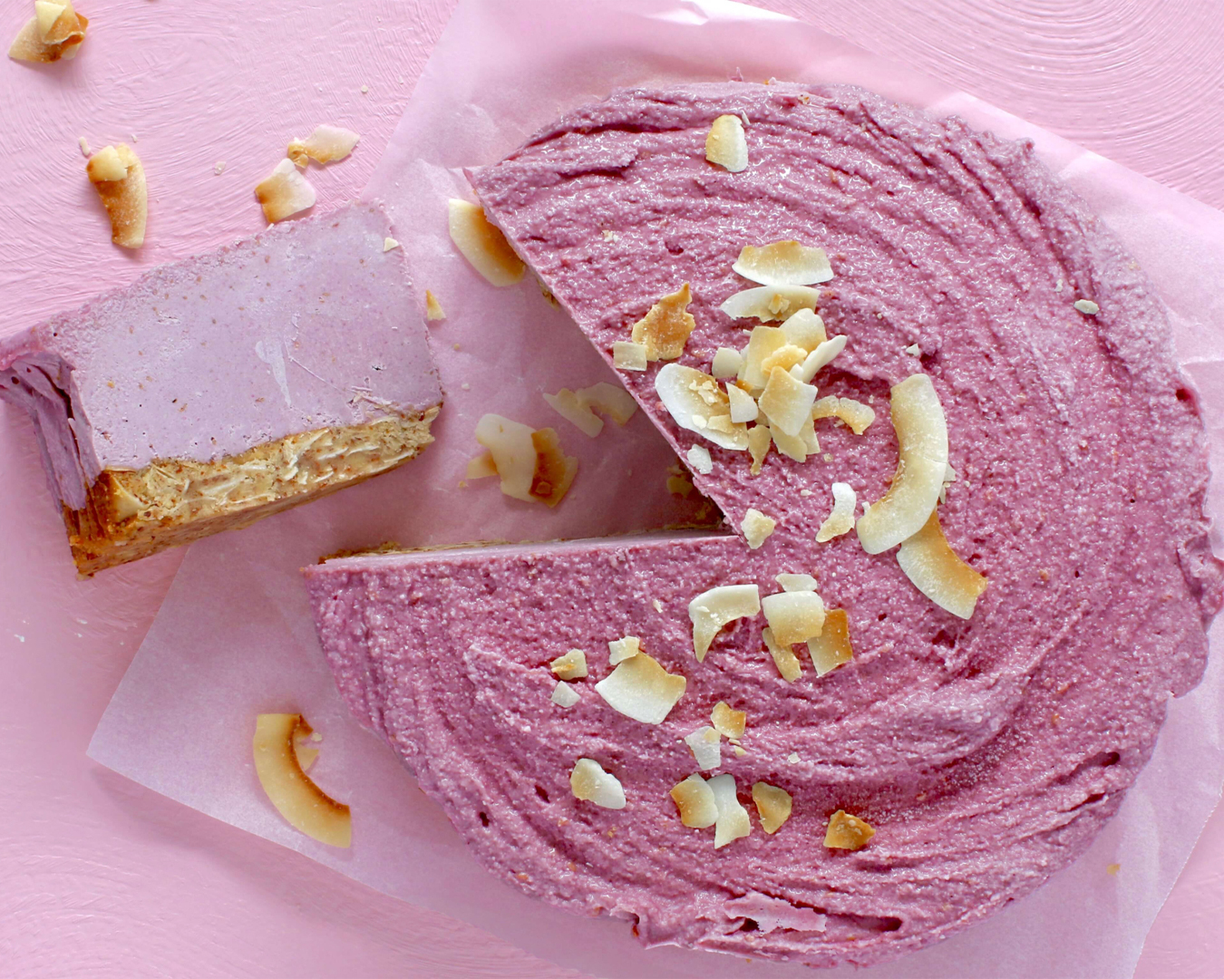 Keto Raspberry Cheese Cake (Dairy Free + Gluten Free) Luke Hines 10