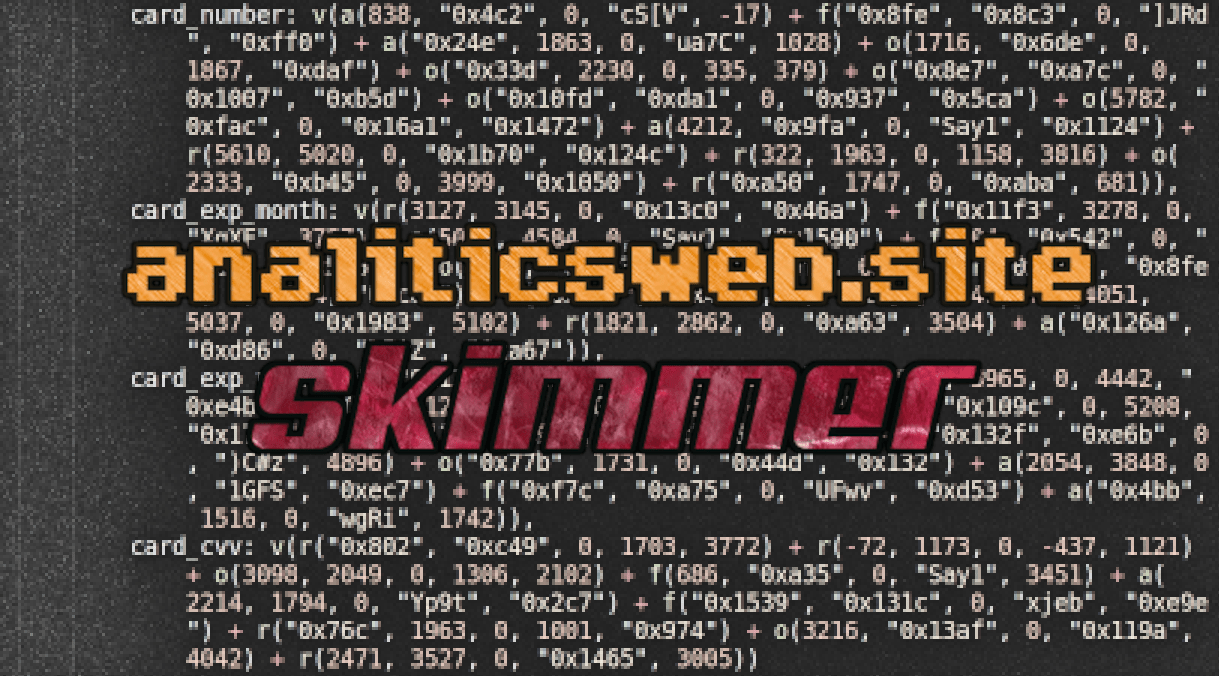 analiticsweb.site skimmer Cybersecurity