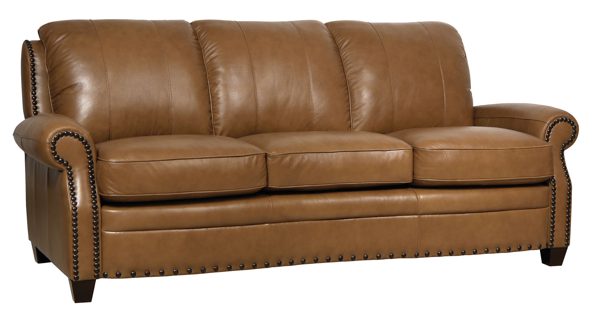 Luke Leather Furniture Sofas in 2552 Wheat [Luke Leather
