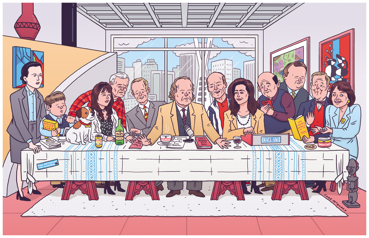 Bought this for my wife for Christmas Frasier’s Last Supper; Tossed