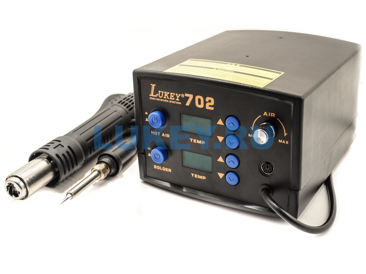 Купить термовоздушную паяльную станцию Lukey 702 у официального