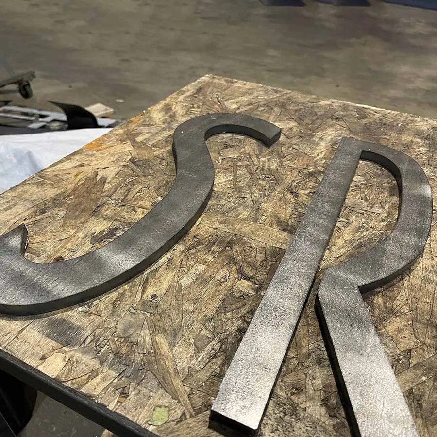 Custom Metal Letter Handles ️ Toronto & GTA Lukim Metal