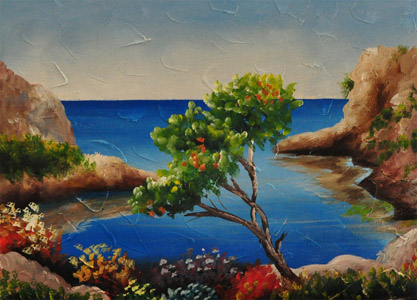 Tebing | Lukisan Souvenir Jogja 300_X_417_jpg