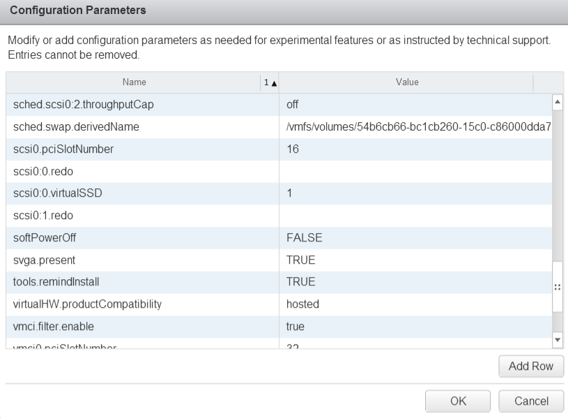 Simulate SSD disk in VMware Workstation and vSphere