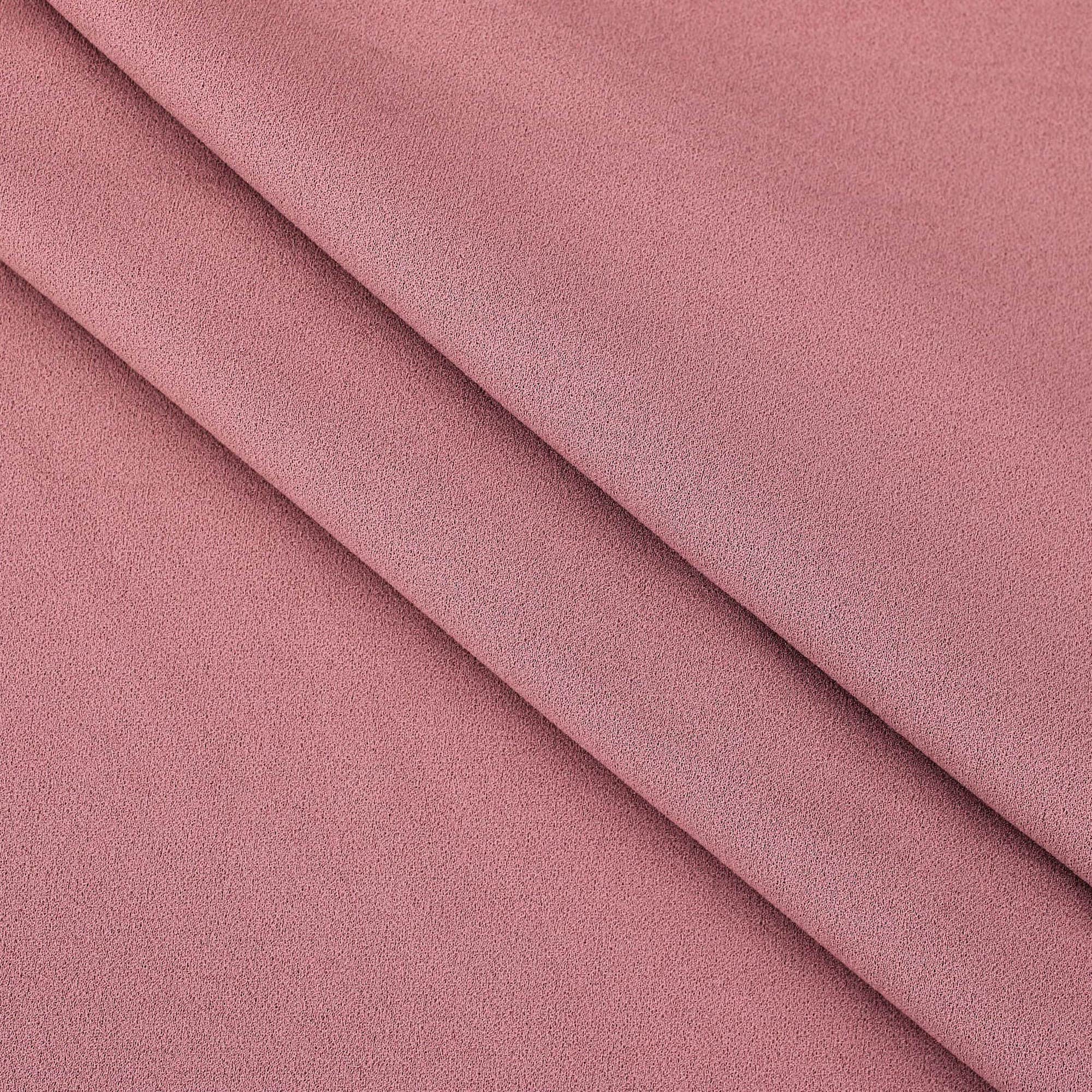 Scuba Crepe Stretch Jersey Rose Lullabee Fabrics