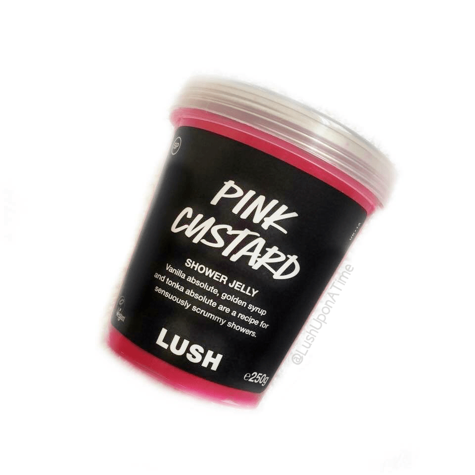 Pink Custard Shower Jelly from Lush Lush Upon A Time