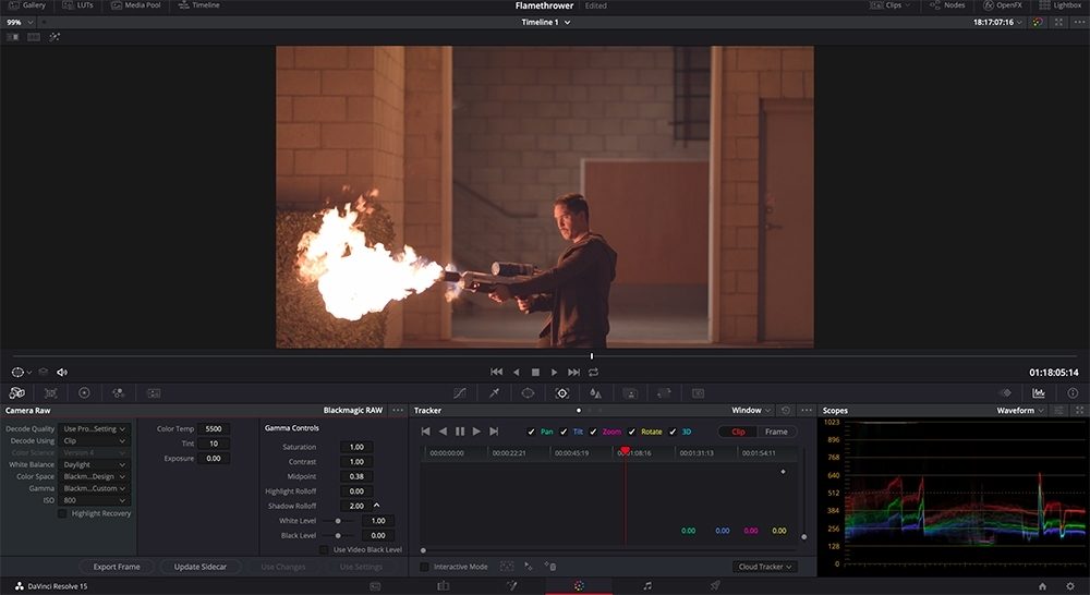 DaVinci Resolve and the Jellyfish
