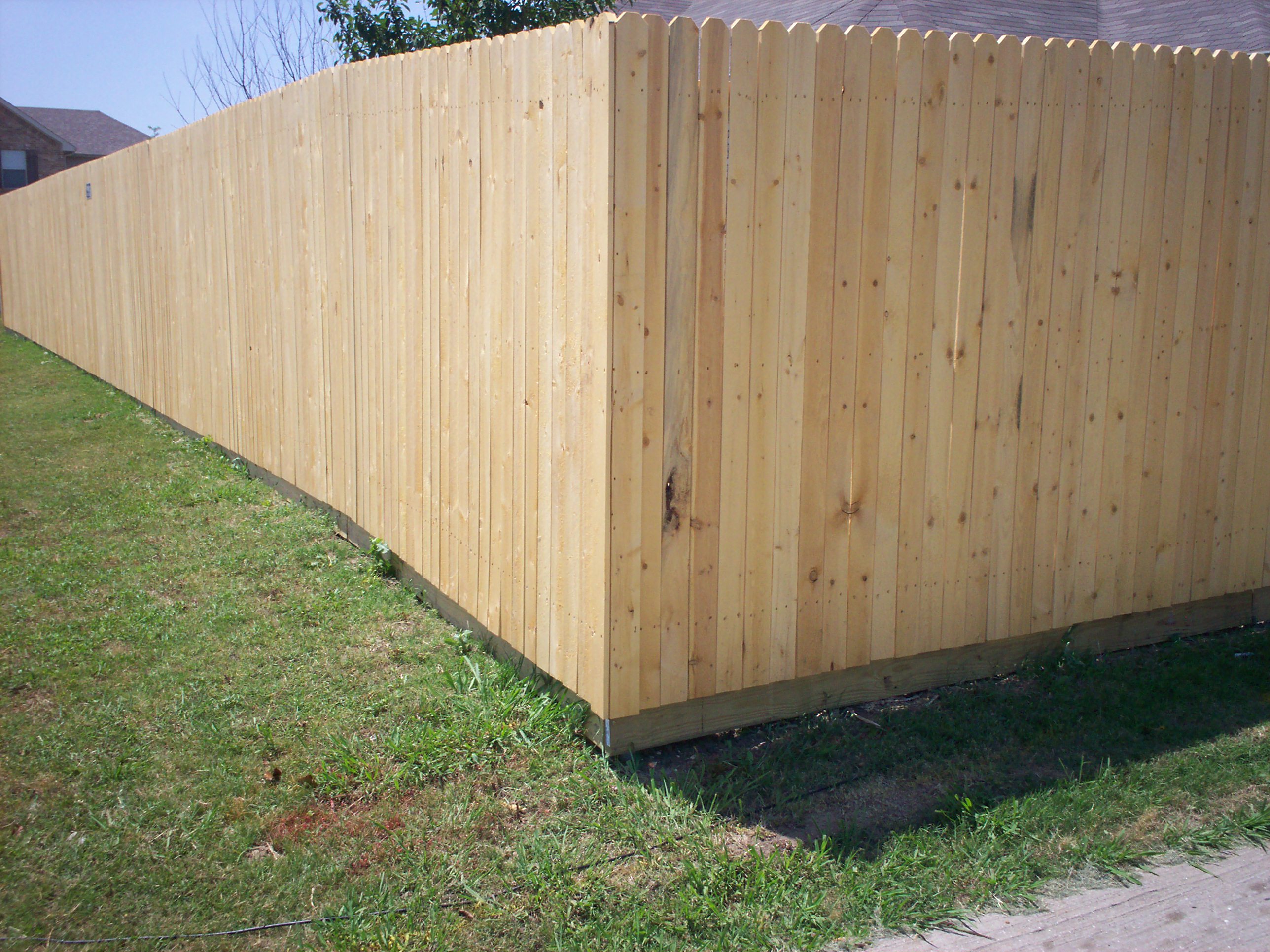 Lumber Coat Fence and Deck