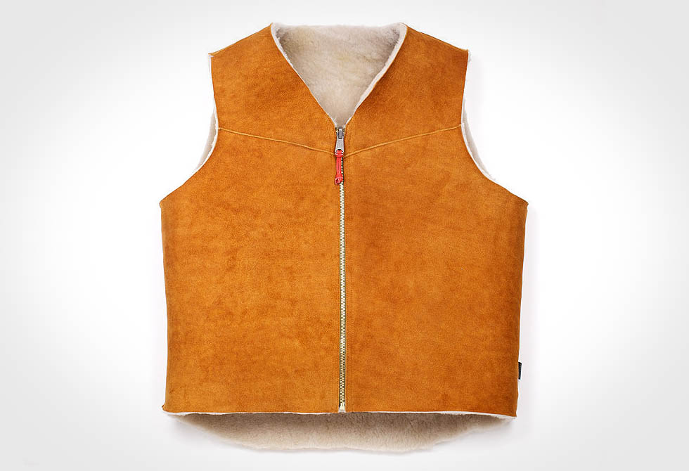 Best Made Shearling Wool Vest LumberJac