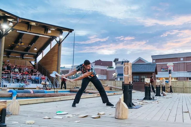 Paula Deen's Lumberjack Feud Paula Deen's Lumberjack Feud