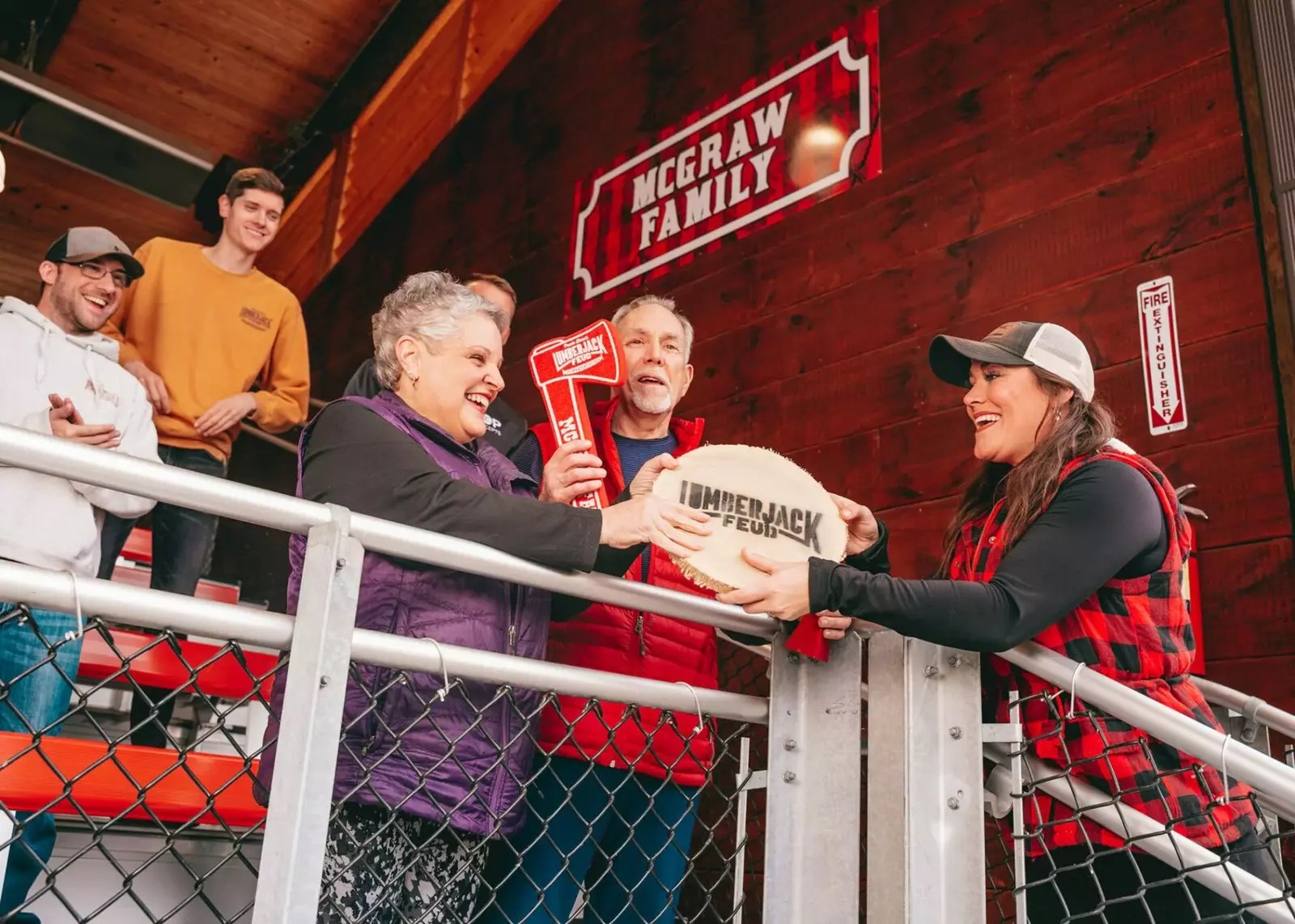 Pigeon Shows Paula Deen's Lumberjack Feud