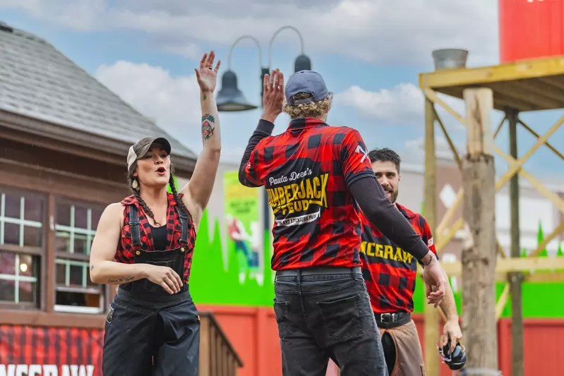 Paula Deen's Lumberjack Feud Paula Deen's Lumberjack Feud