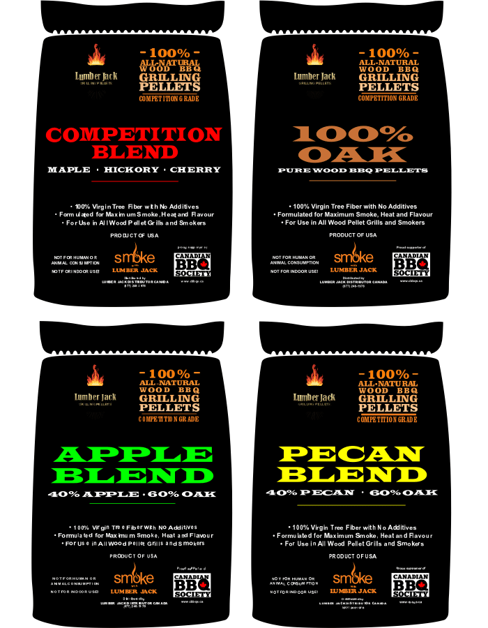 Lumber Jack BBQ Pellets Lumberjack Distributor Canada