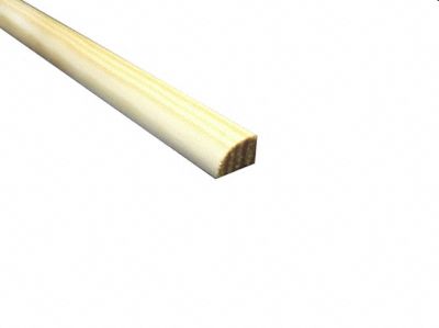 1/2" x 3/4" x 78" Natural Pine Shoe Molding Lumber Liquidators