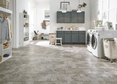 8mm Oyster Shell Travertine EVP CoreLuxe Ultra Lumber Liquidators