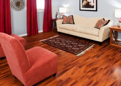 12mm+pad Brazilian Koa Laminate Dream Home St. James Lumber