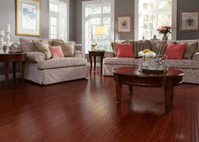 Morning Star 5/8" x 33/4" Potala Palace Bamboo Handscraped Lumber