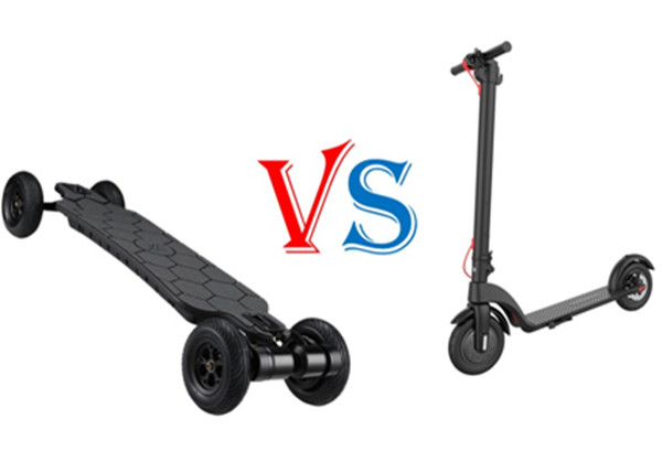 Electric Skateboard VS Electric Scooter LumBuy