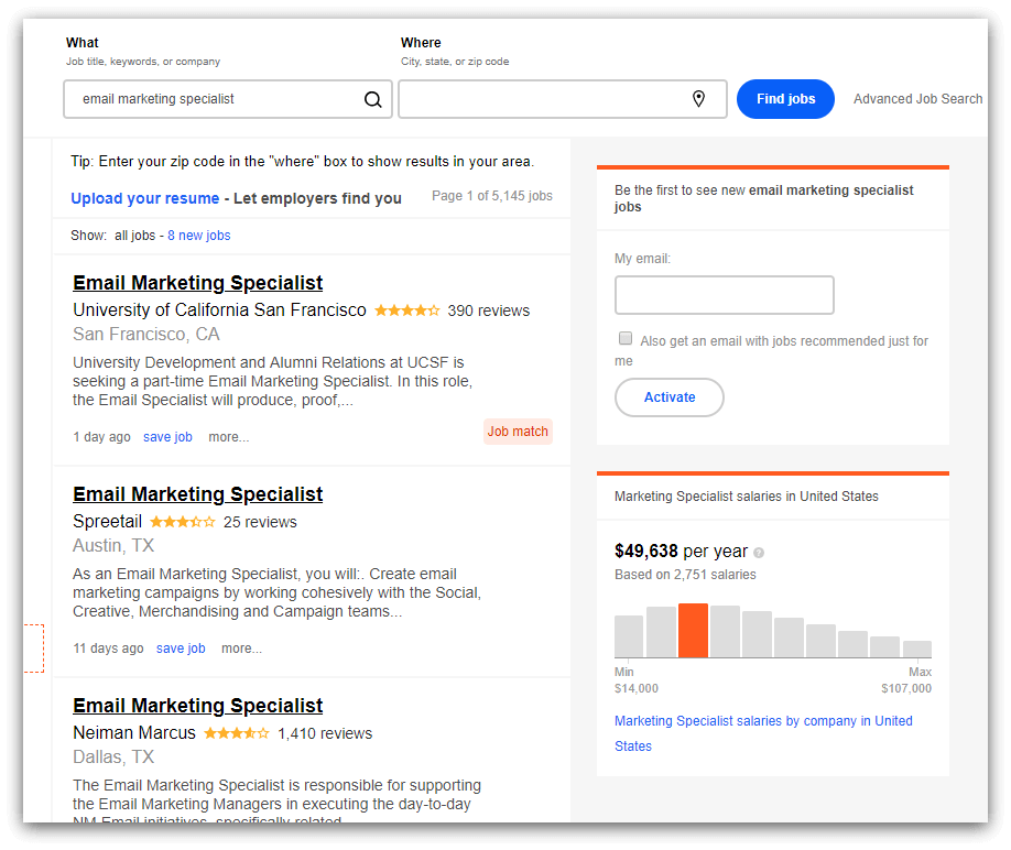 Digital Marketing Jobs Near Me Entry Level