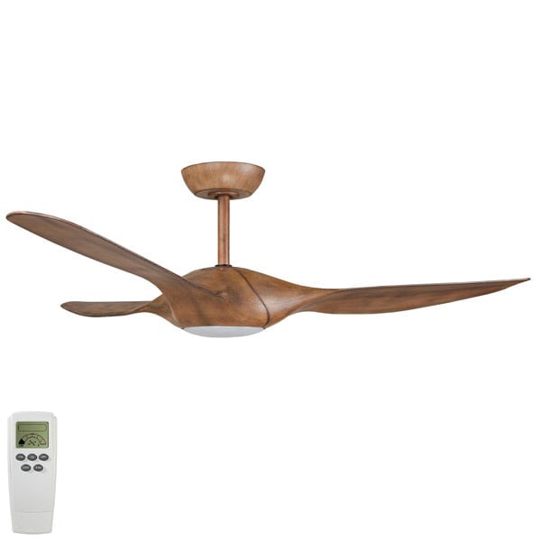 Origin Ceiling Fan DC Motor & LED Light 56″ (Koa) Lumera Living