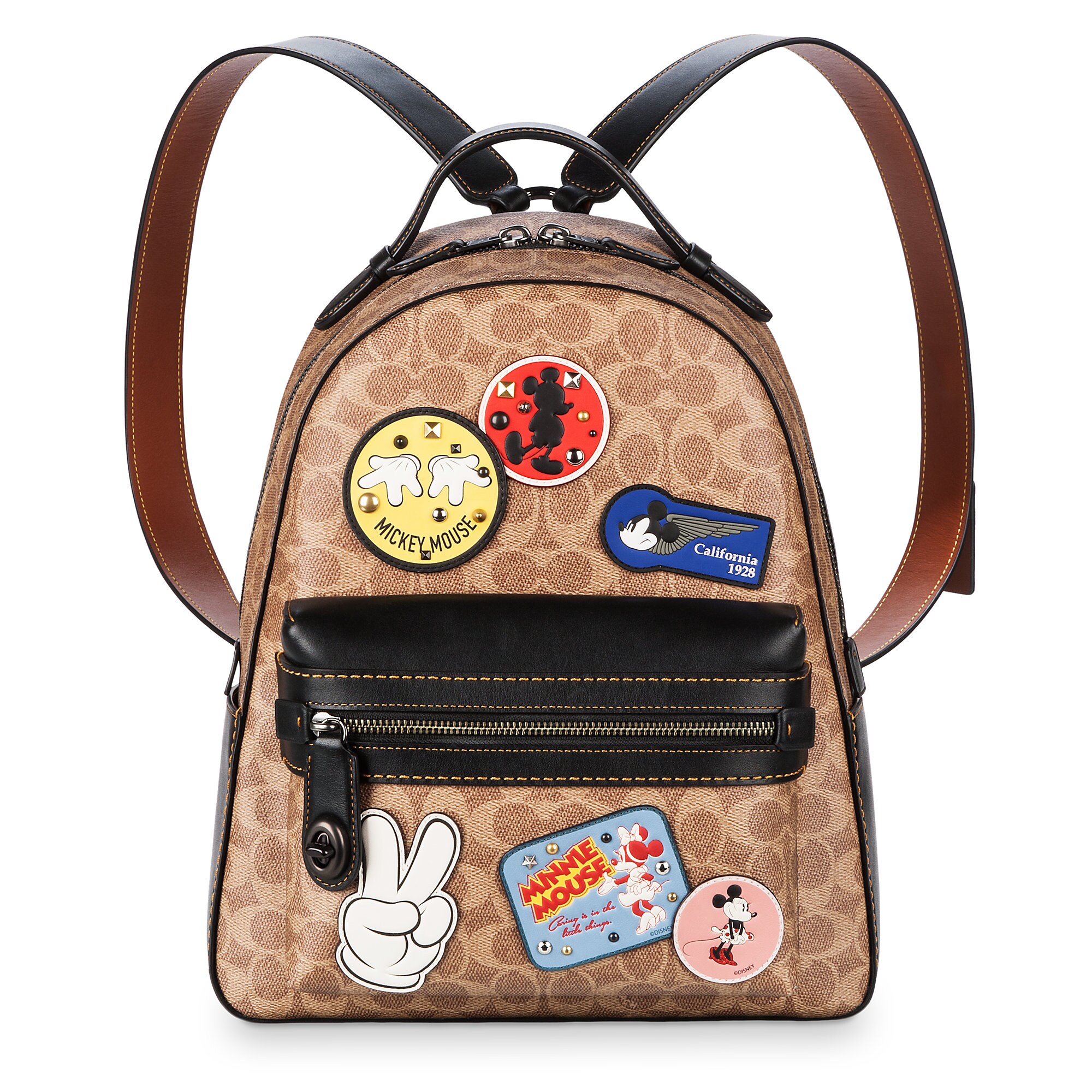 Mickey Mouse Patch Campus Backpack by COACH is now available for purchase Dis Merchandise News