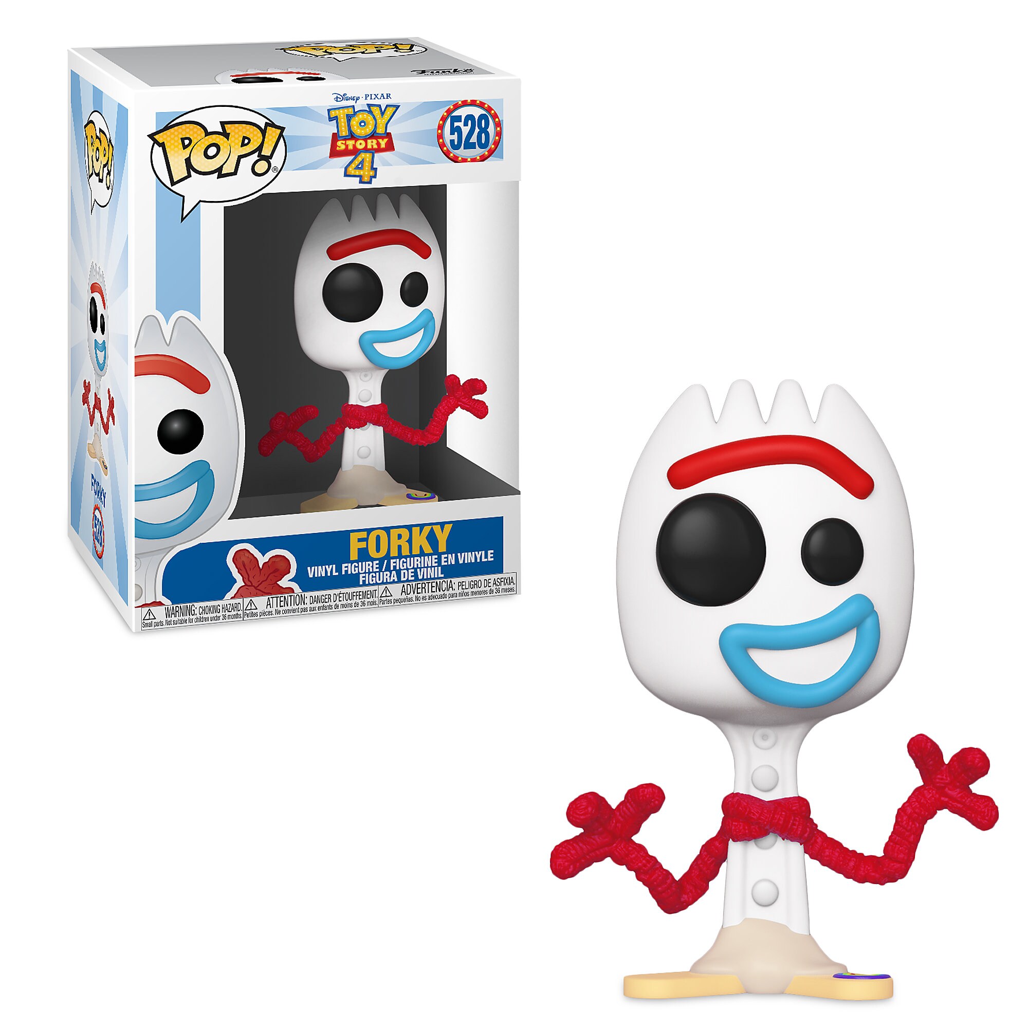 Forky Pop! Vinyl Figure by Funko Toy Story 4 available online Dis