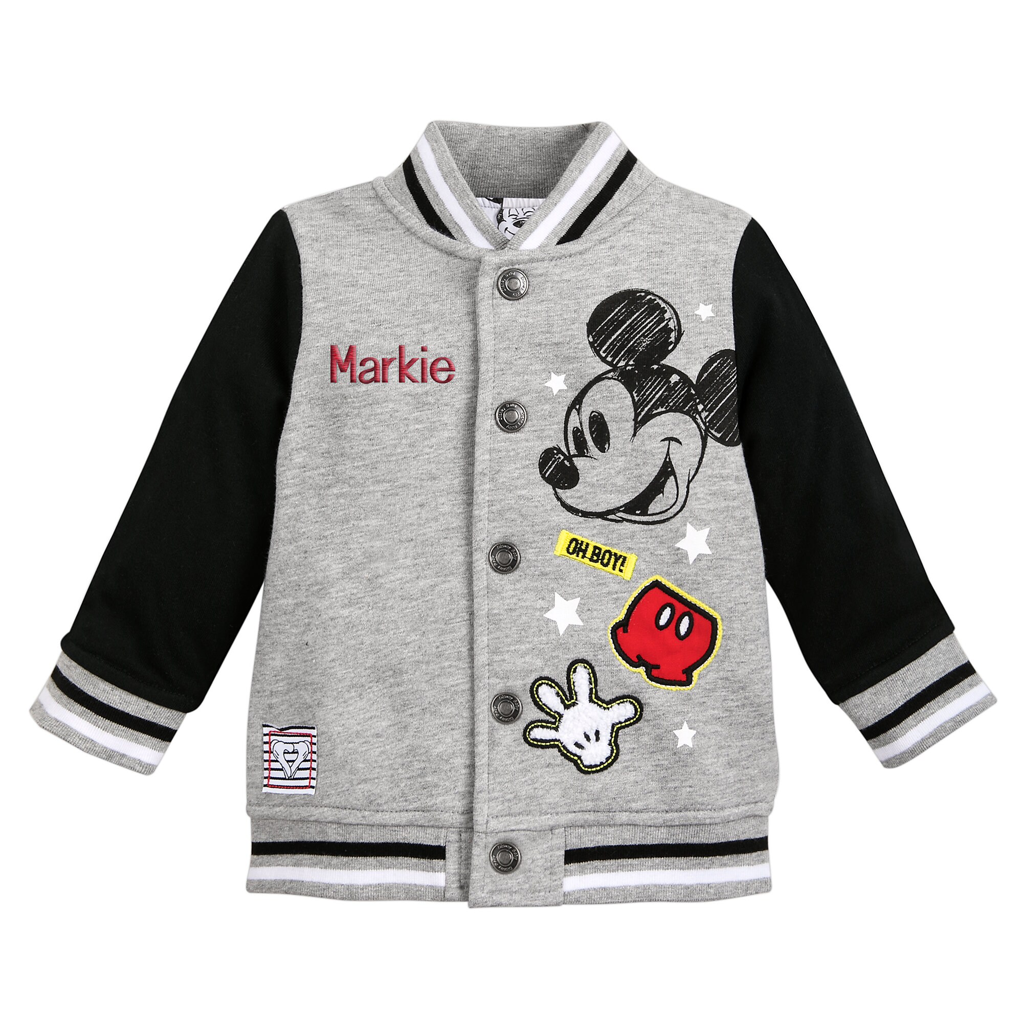 Mickey Mouse Bomber Jacket for Baby Personalized now available for