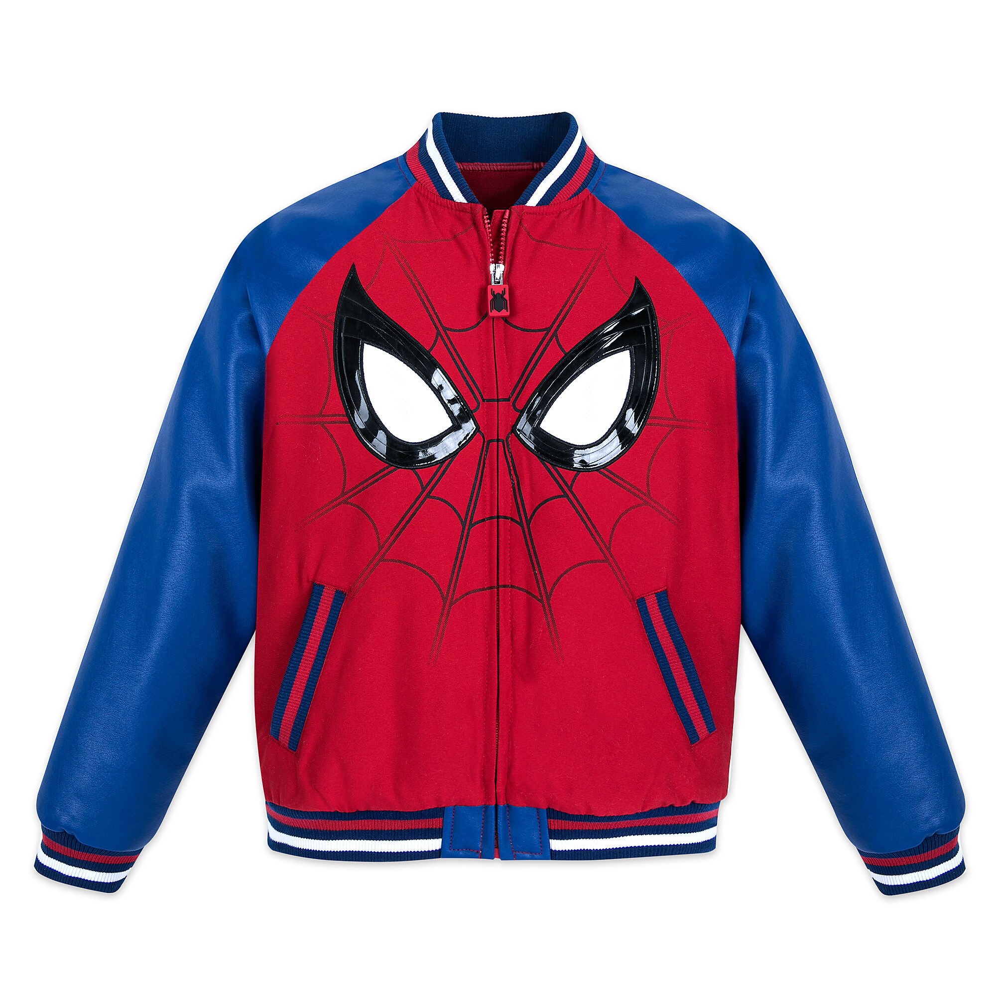 SpiderMan Varsity Jacket for Boys has hit the shelves Dis