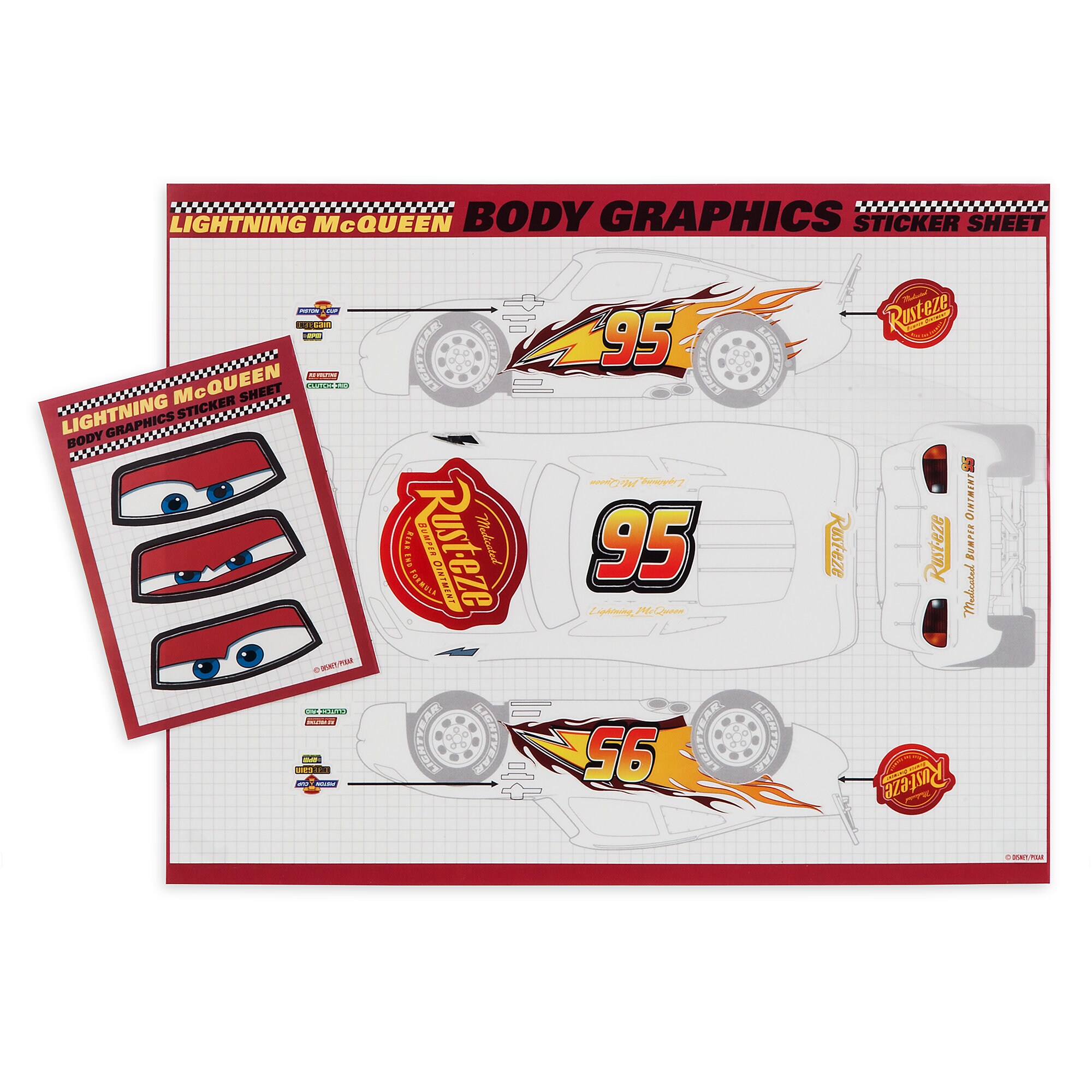 Lightning McQueen Paint Set Cars available online Dis Merchandise News