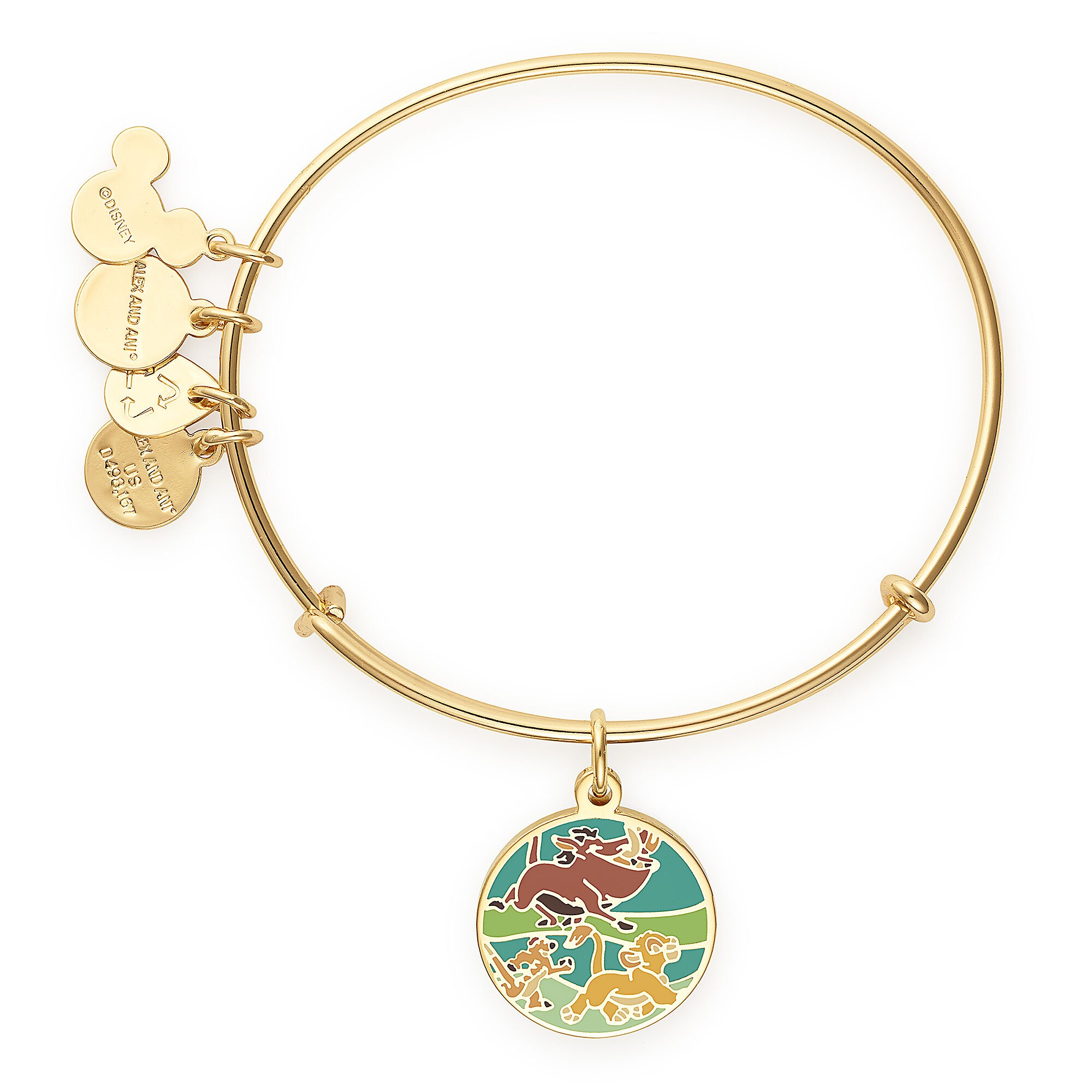 The Lion King Bangle by Alex and Ani Gold now out Dis Merchandise News