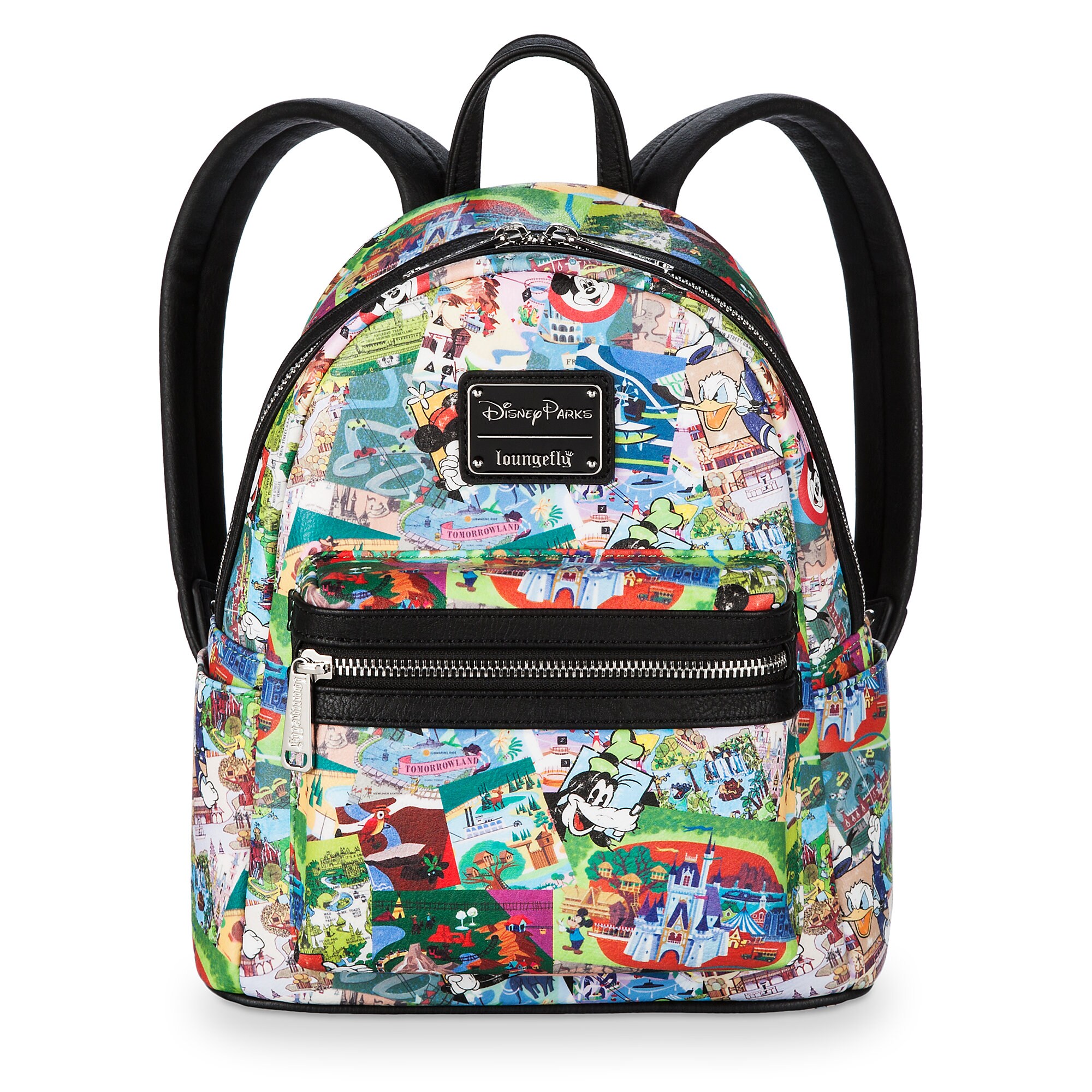 Disney Parks Collage Mini Backpack by Loungefly is available online