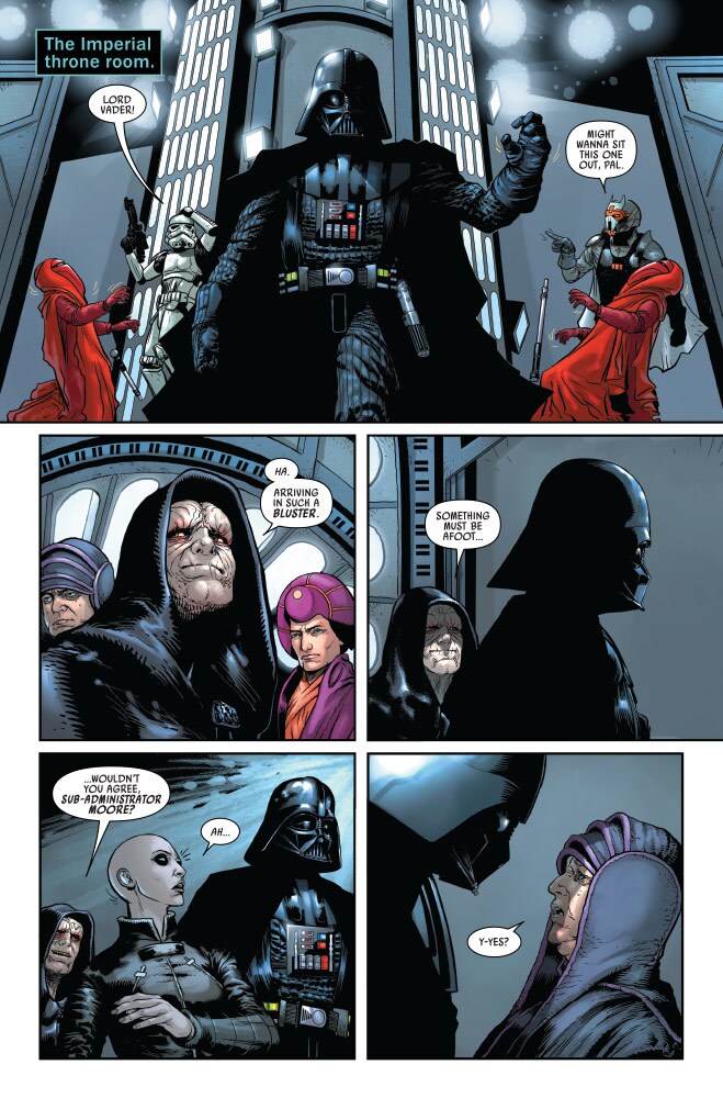Marvel's Star Wars Darth Vader 20 Exclusive Preview sitename
