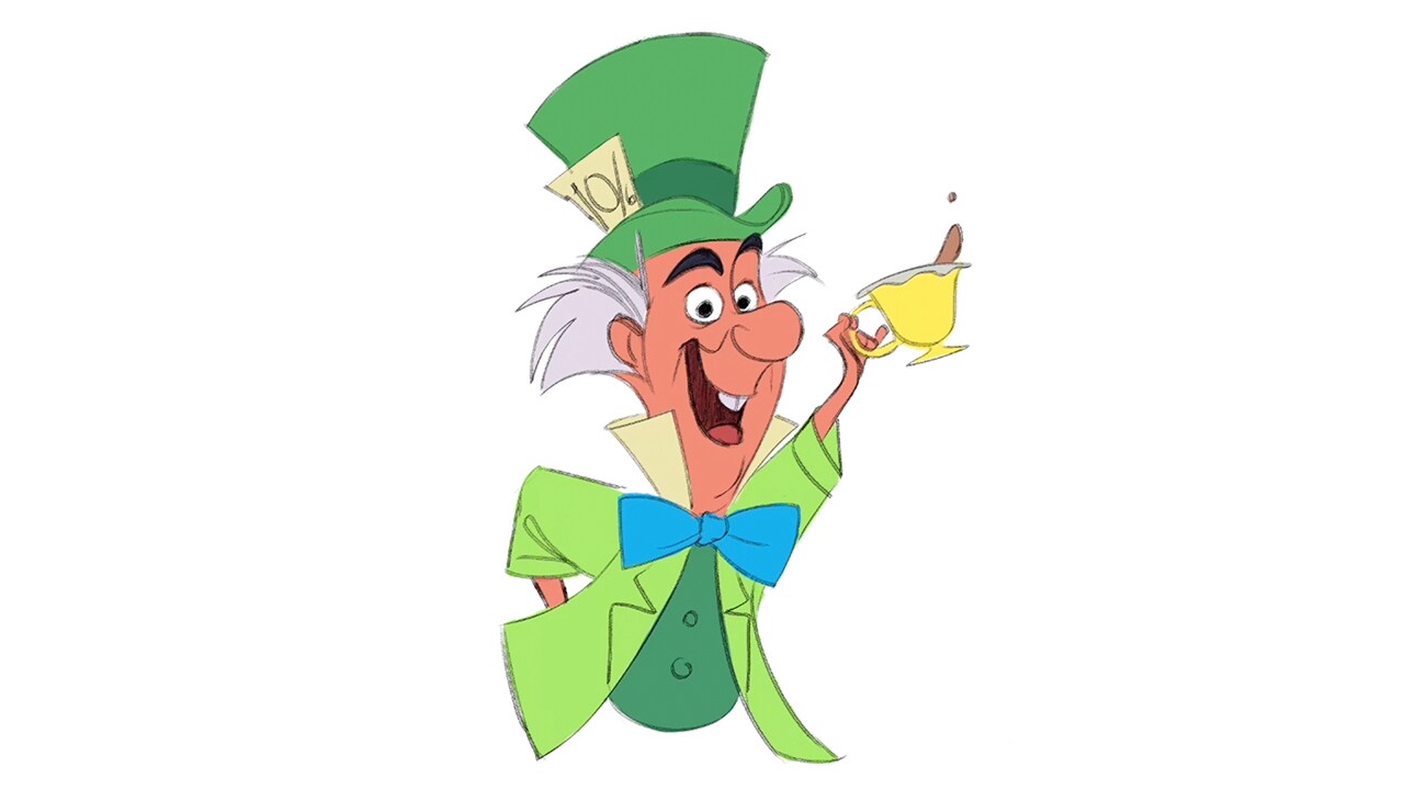 Mad Hatter Alice In Wonderland 1951