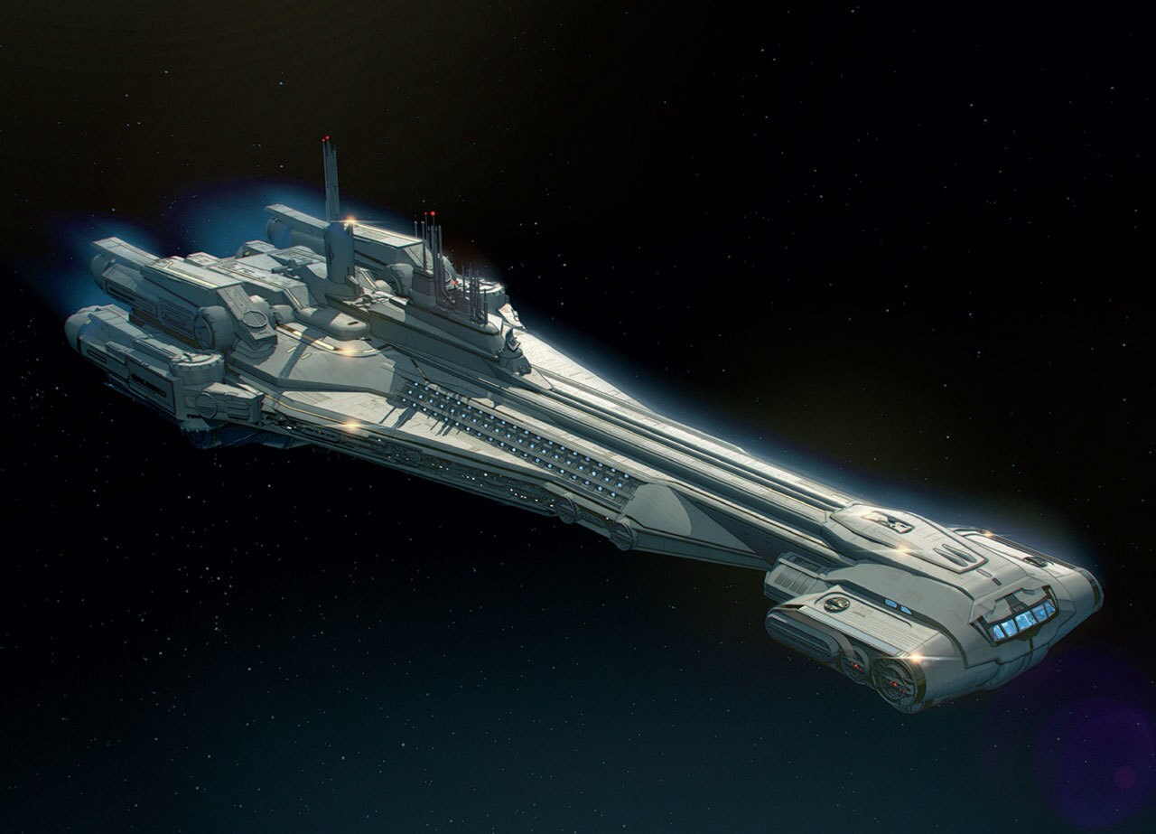 Ships of the Galaxy The Halcyon Starcruiser