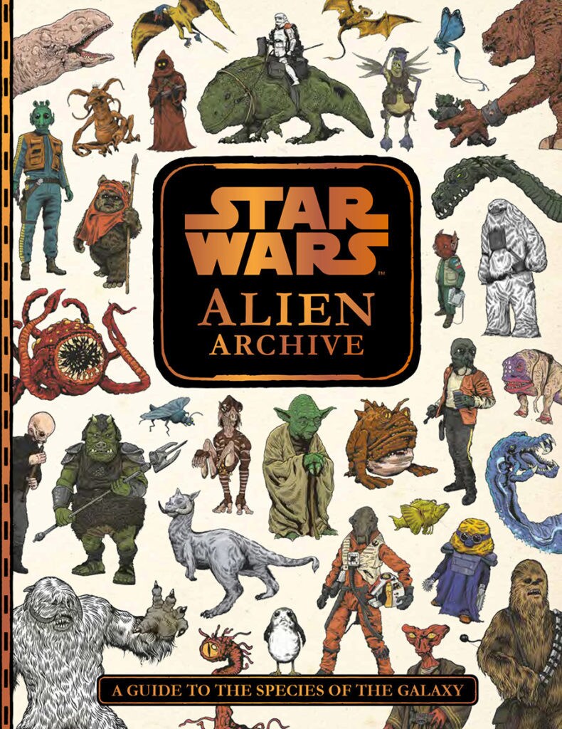 Star Wars Alien Archive Illustrations