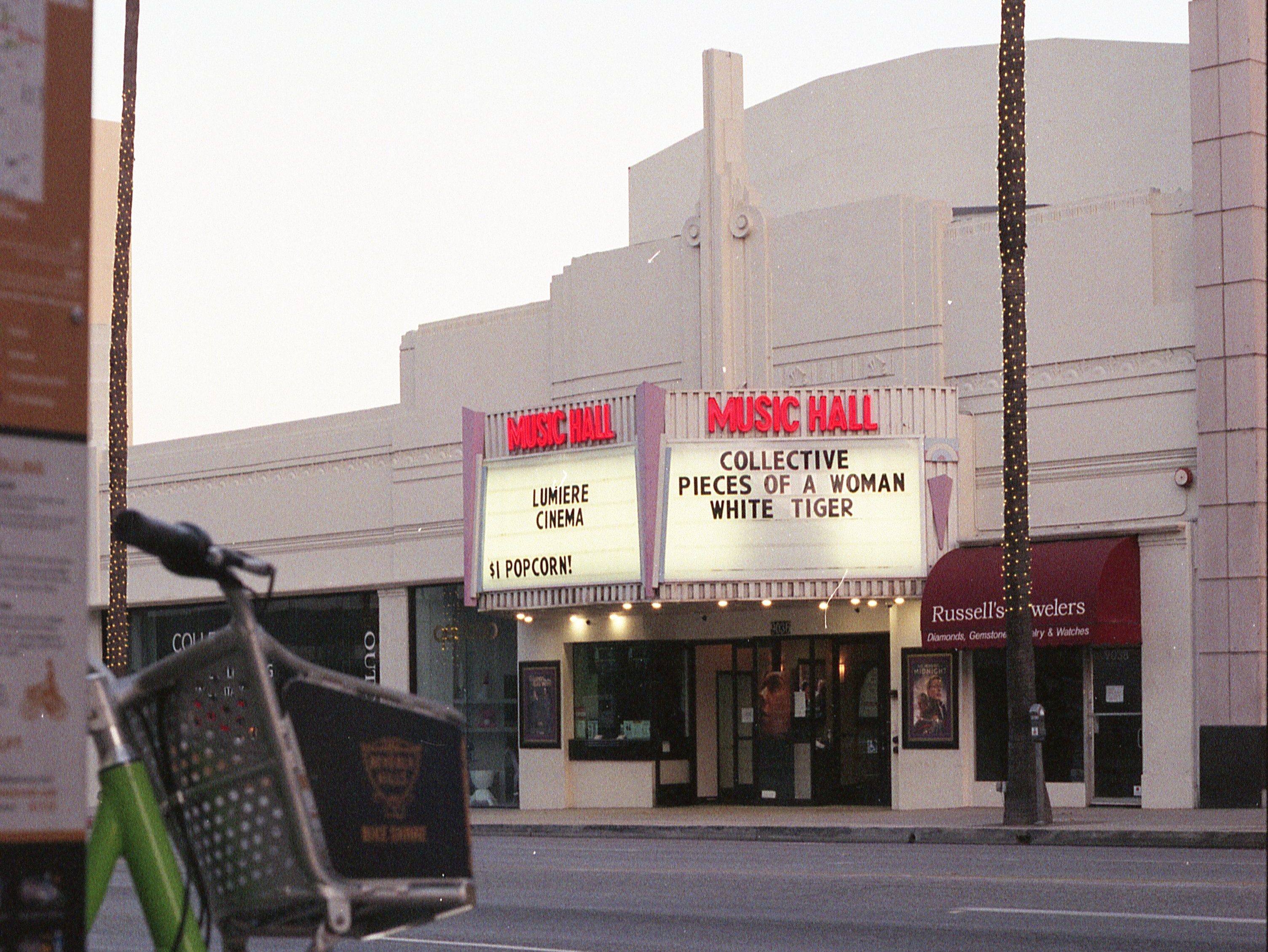 LUMIERE CINEMA at the Music Hall 3 in Beverly Hills